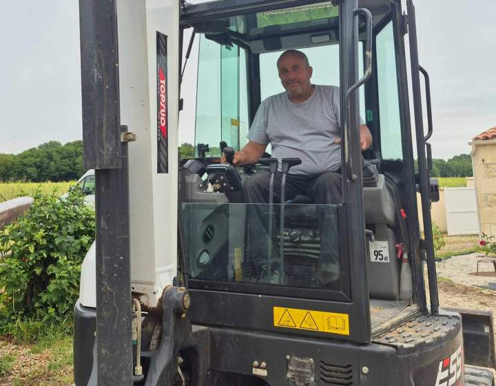 Terrassement pour travaux publics Tesson