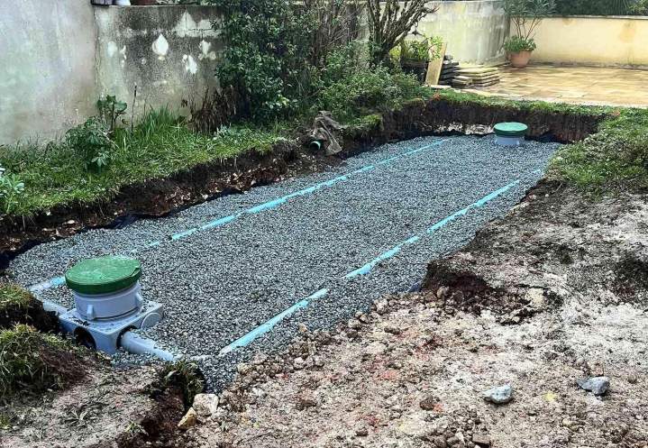 Travaux d'assainissement Tesson