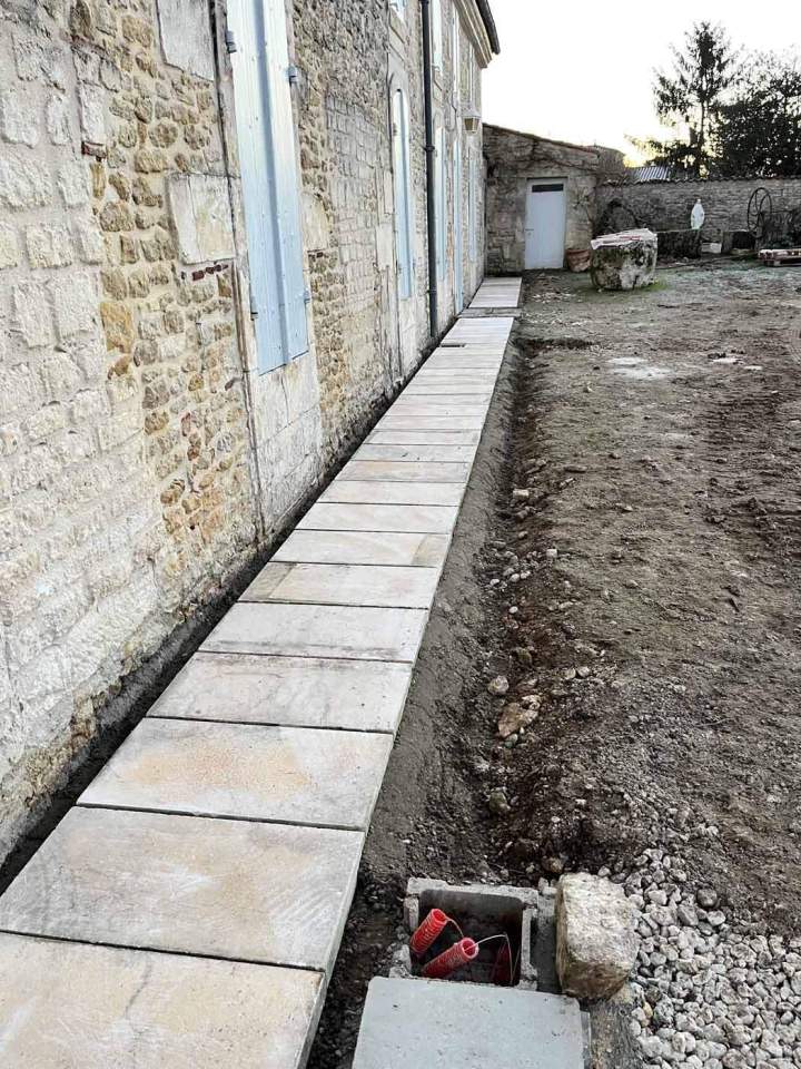 Réhabilitation assainissement Tesson